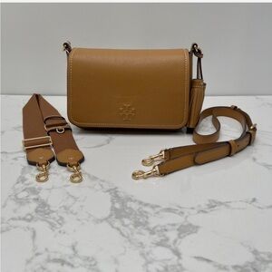 Tory Burch Thea Web Flap Crossbody Women's Bag